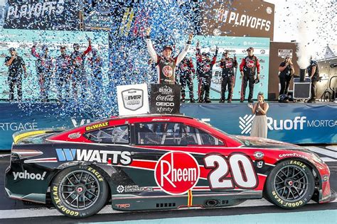 is raising his NASCAR Cup Series Playoff game at just the right time claiming the pole position for Sundays race at Homestead-Miami Speedway. . Nascar homestead results